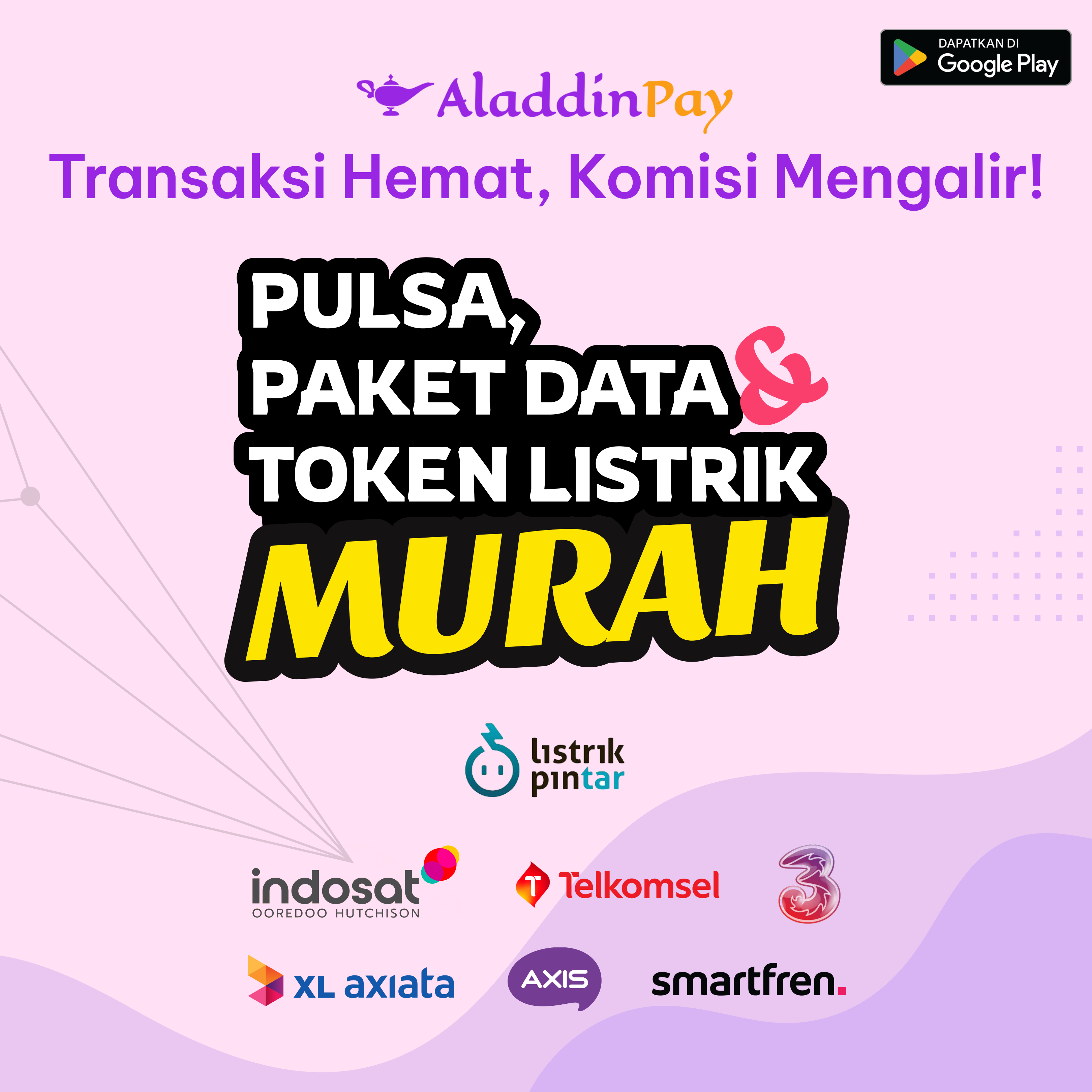 Pulsa, Paket Data & Token Listrik Murah